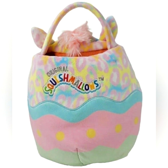 BEXLEY Unicorn Squishmallow Easter Basket Original Squishmallows New - Picture 2 of 3